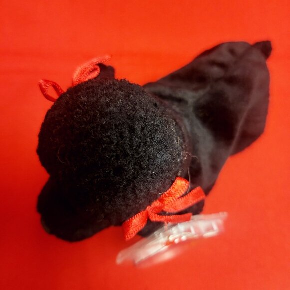 Ty Beanie Babies Gigi The Poodle 1998 Animal Plush Stuffed Toy - Picture 4 of 11